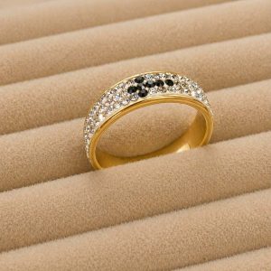 Inel pietricele cruce